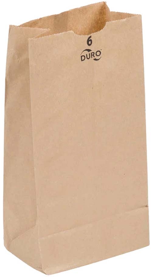 6# DURO BROWN PAPER BAGS-image
